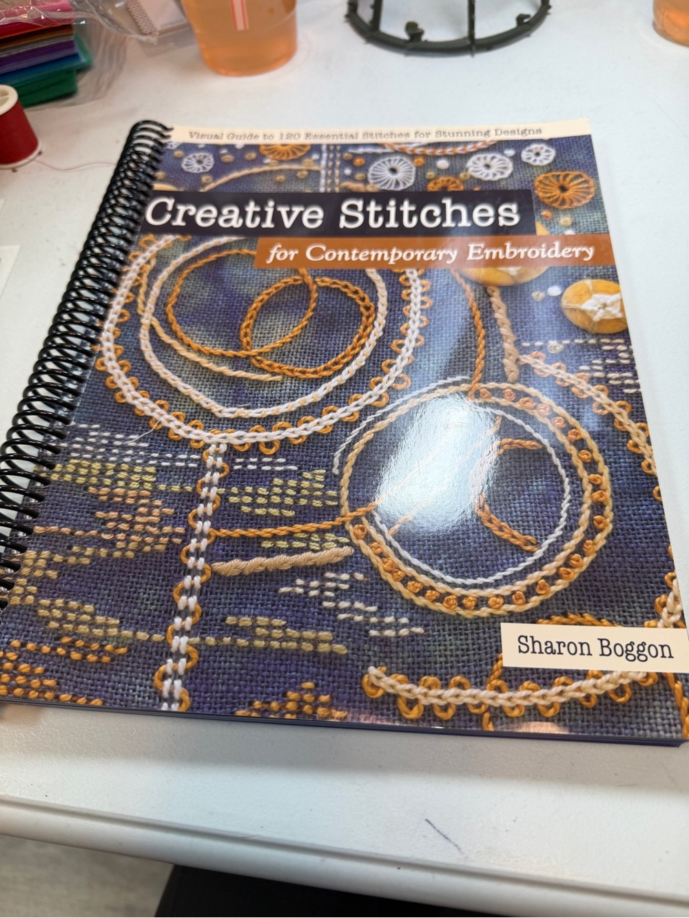 Creative Stitches Spiral-Bound Craft Book